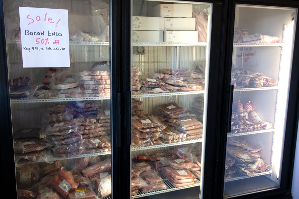Hastings Meat Market Freezer